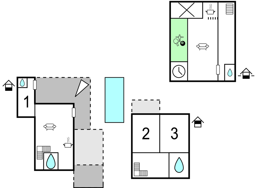Feriehus - Trogir-Plano , Kroatia - CDE781