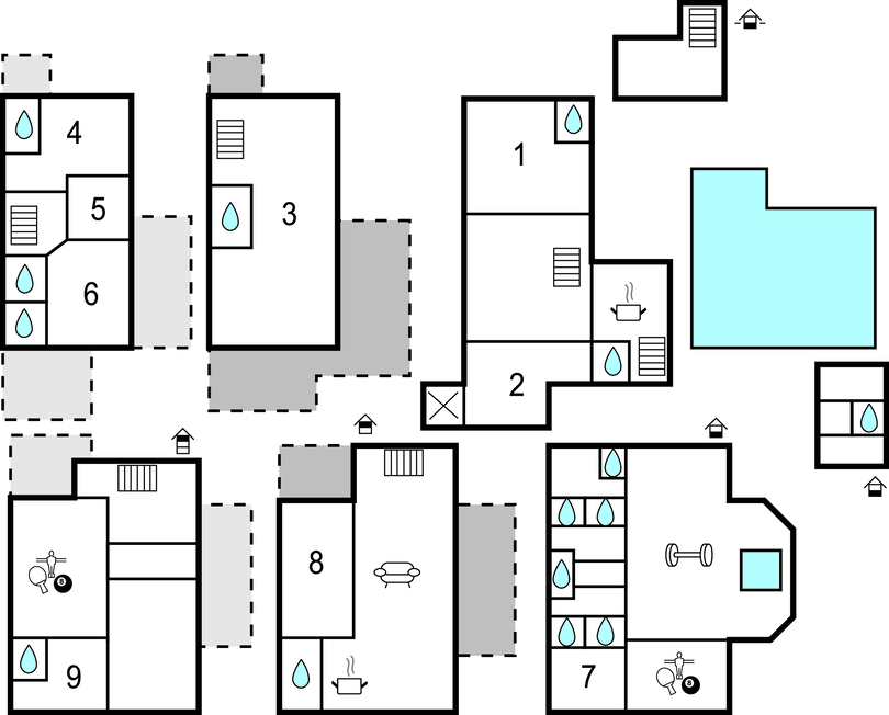 Feriehuse - Makarska-Zmijavci , Kroatien - CDE510 