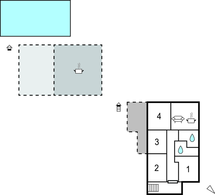 Ferienhaus - Trogir-Kastel Stafilic , Kroatien - CDE357 