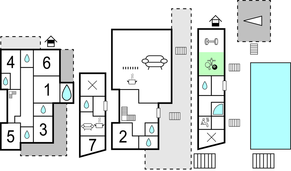 Ferienhaus - Makarska-Imotski , Kroatien - CDF001 