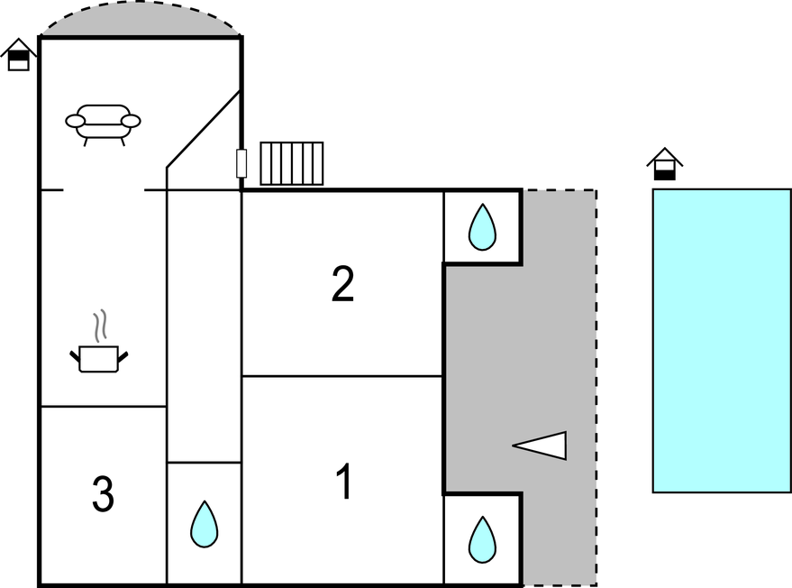 Lejlighed - Omis-Jesenice , Kroatien - CDF046 