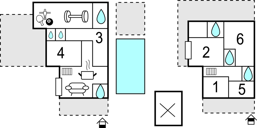 Ferienhaus - Trogir-Marina , Kroatien - CDF066 