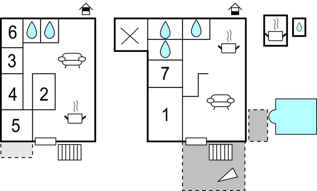 Ferienhaus - Split-Otok Dalmatinski , Kroatien - CDF173 