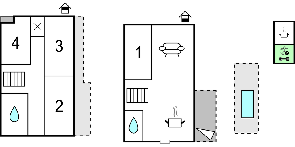 Feriehuse - Split-Dicmo , Kroatien - CDF252 