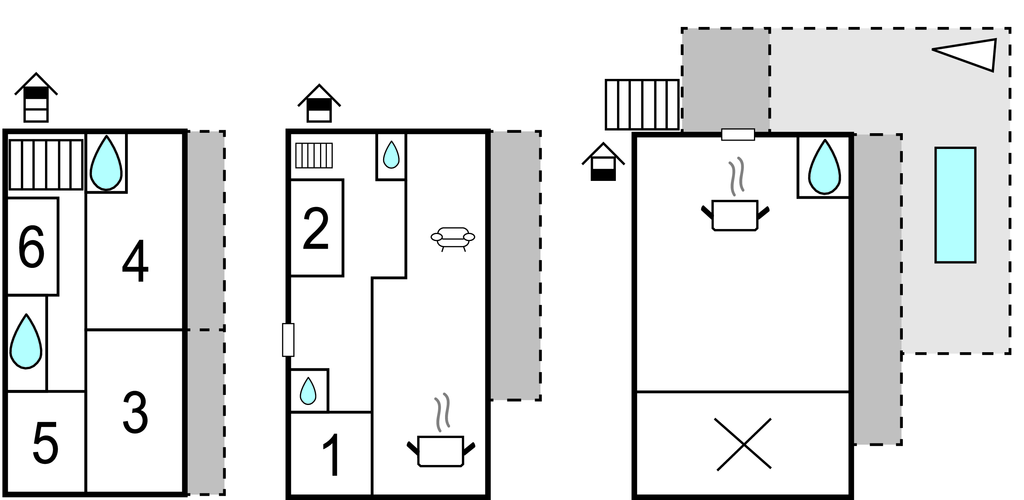Feriehuse - Omis , Kroatien - CDF271 