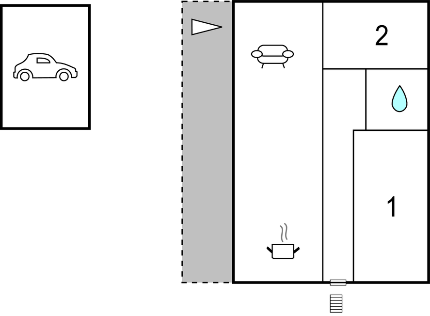 Lejlighed - Trogir-Kastel Kambelovac , Kroatien - CDF312 