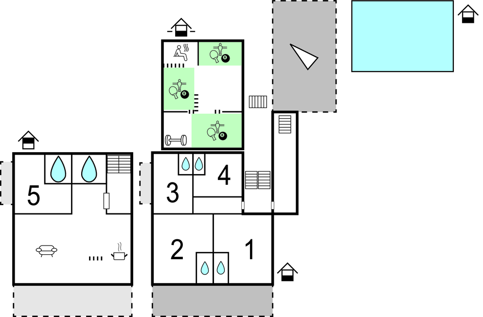 Ferienhaus - Split-Rumin , Kroatien - CDF470 