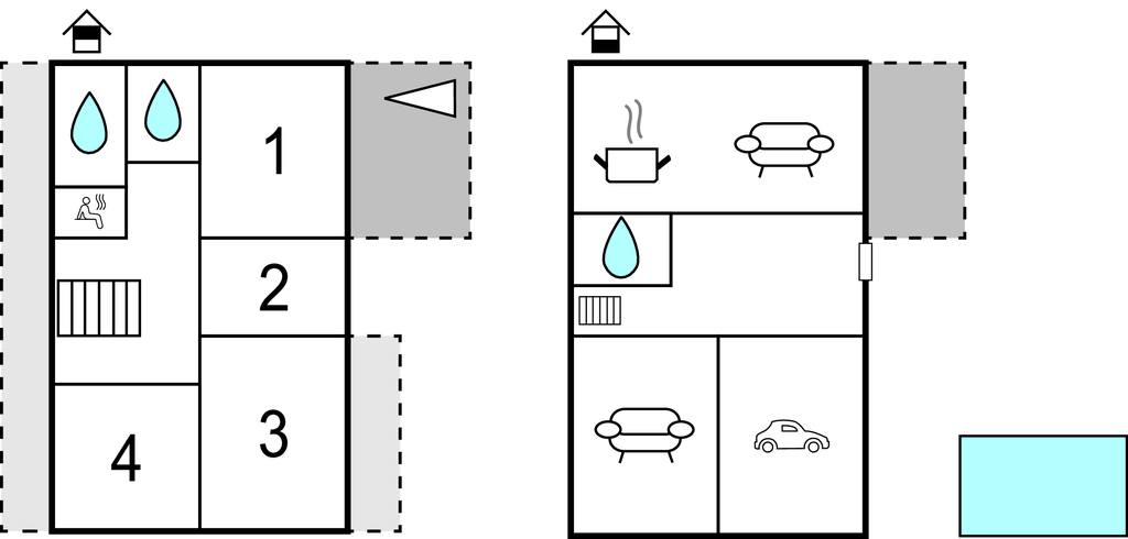 Ferienhaus - Split-Srinjine , Kroatien - CDF474 