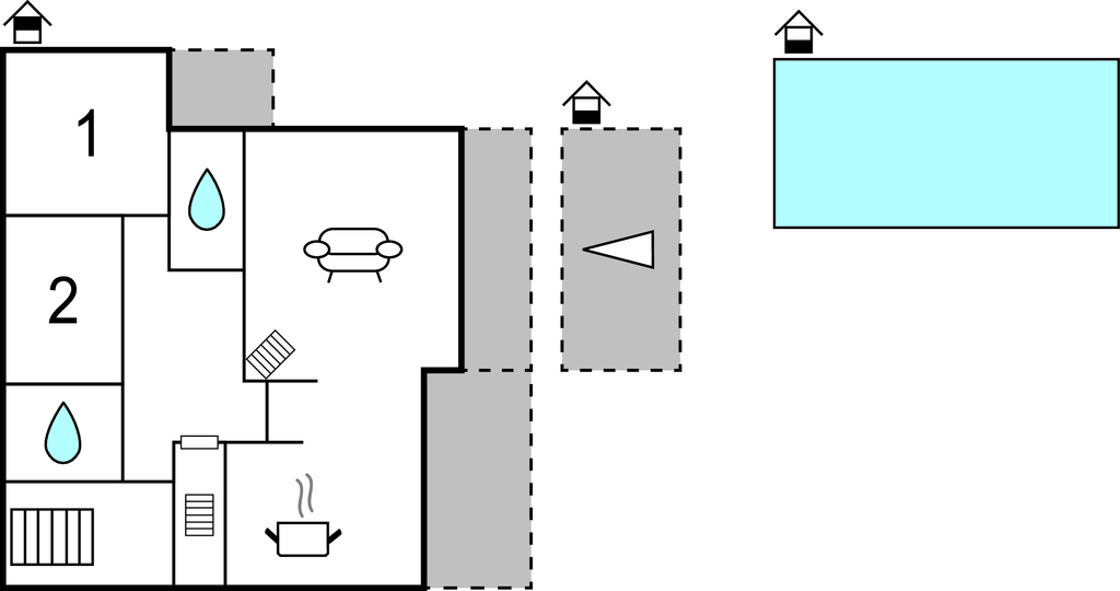 Lejlighed - Omis-Ostrvica , Kroatien - CDF486 