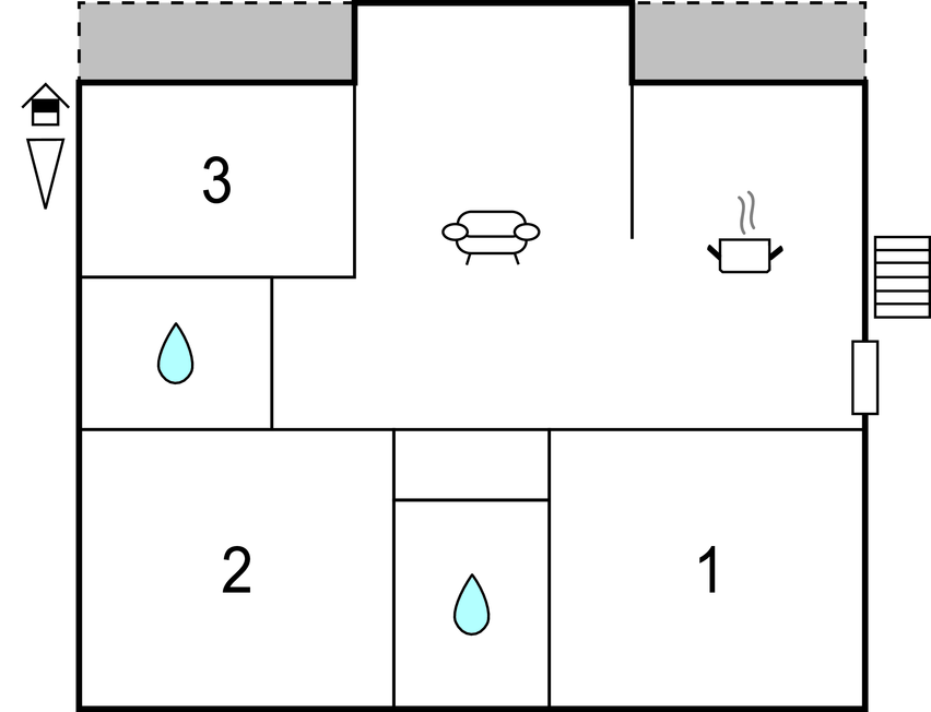Lejlighed - Omis-Gata , Kroatien - CDF507 