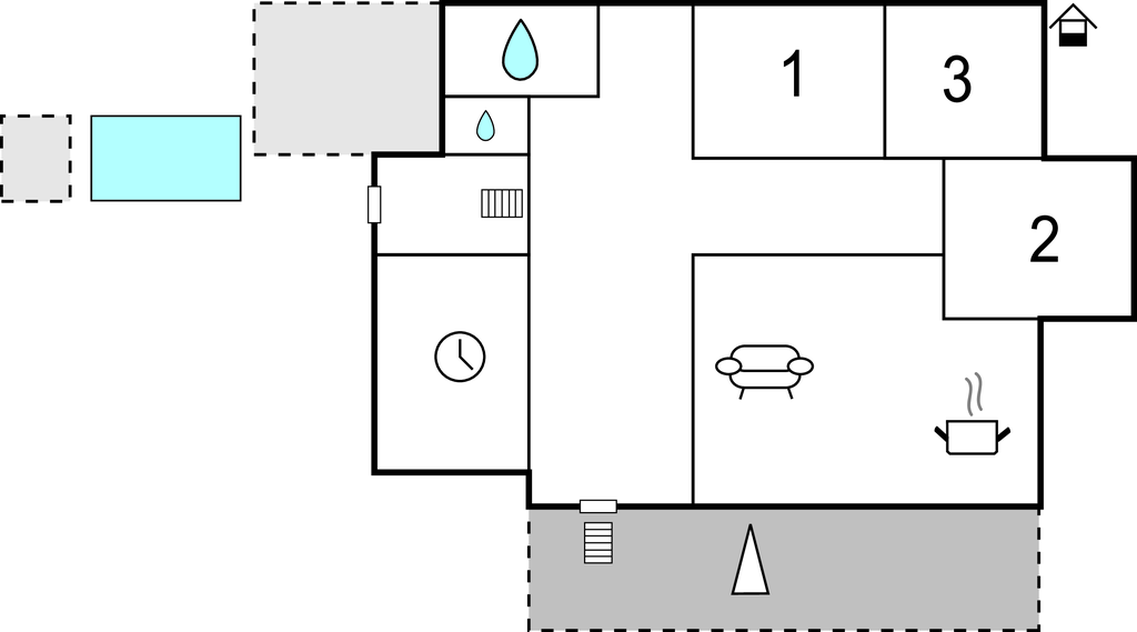 Feriehuse - Makarska-Gornji Vinjani , Kroatien - CDF542 