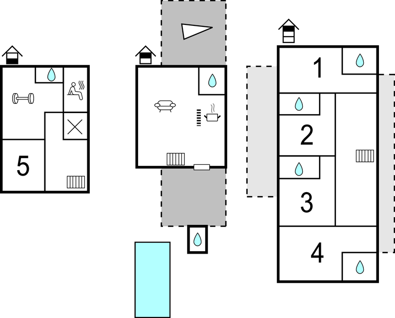 Ferienhaus - Omis , Kroatien - CDF719 