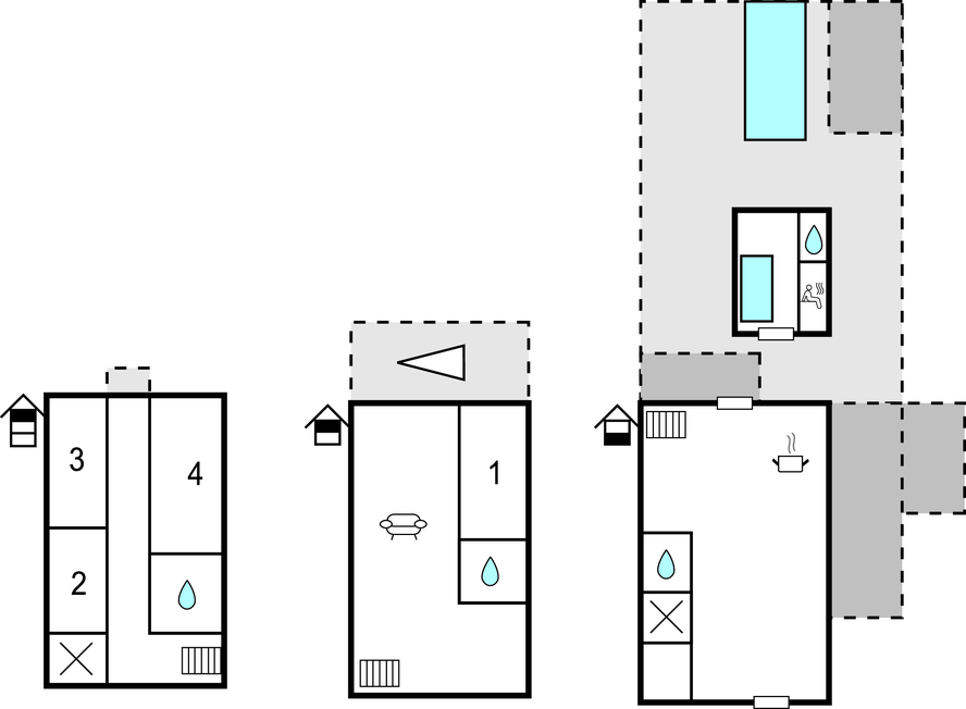 Ferienhaus - Split-Sinj , Kroatien - CDF790 