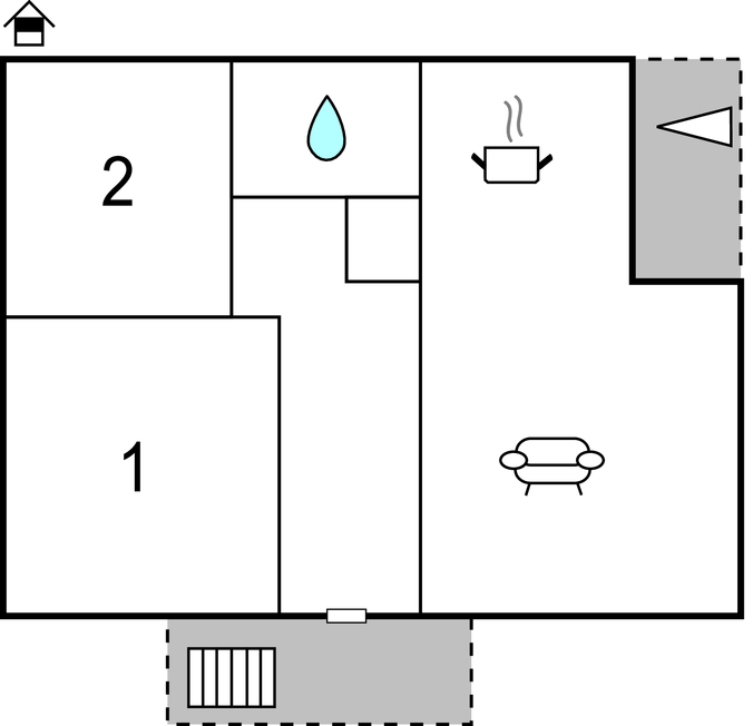Lejlighed - Trogir-Plano , Kroatien - CDF866 