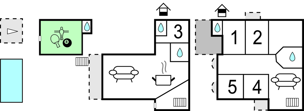 Feriehuse - Makarska-Vinjani Donji , Kroatien - CDF985 