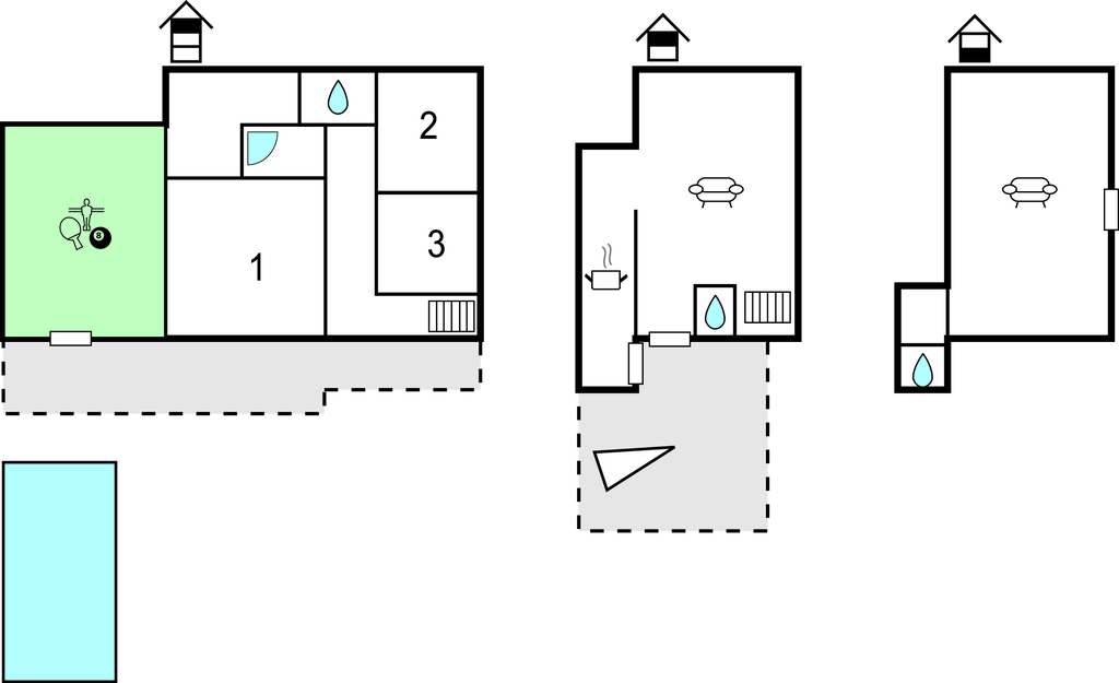Ferienhaus - Makarska-Zmijavci , Kroatien - CDF988 