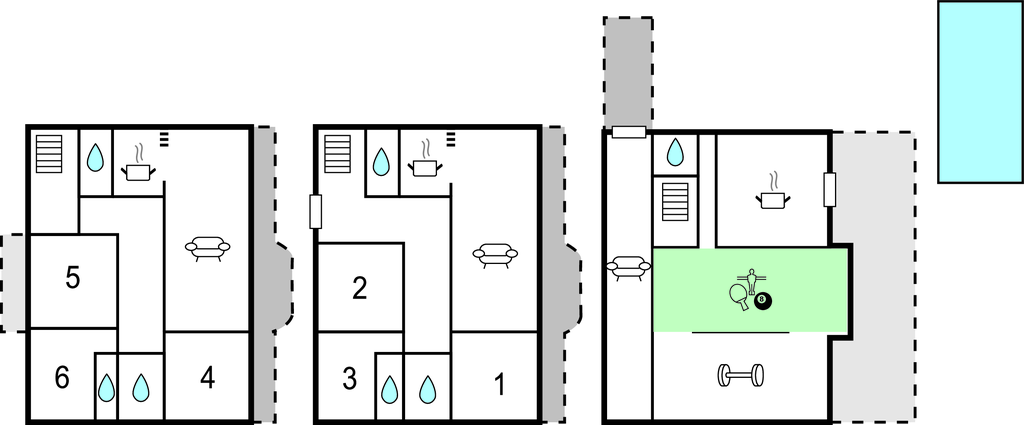 Feriehuse - Makarska-Glavina Donja , Kroatien - CDF999 