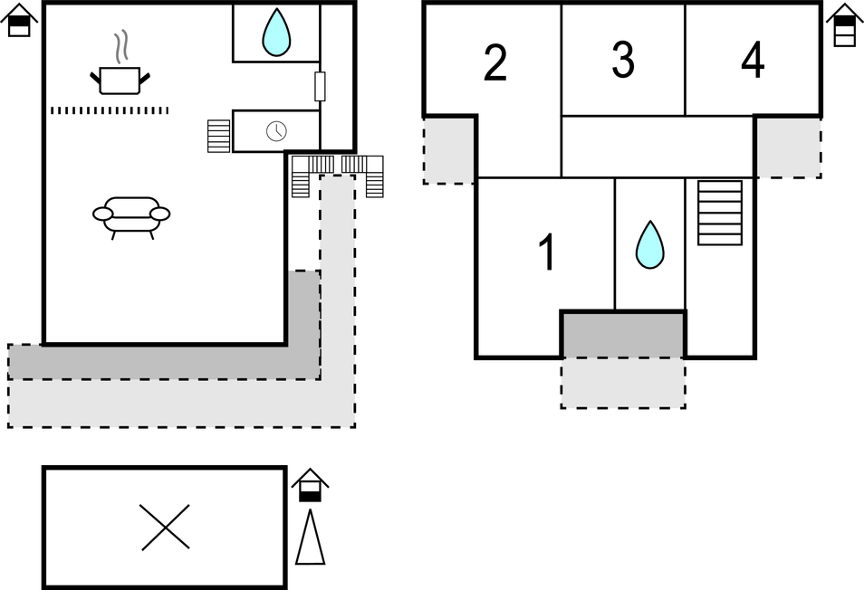 Feriehuse - Omis-Pisak , Kroatien - CDF047 
