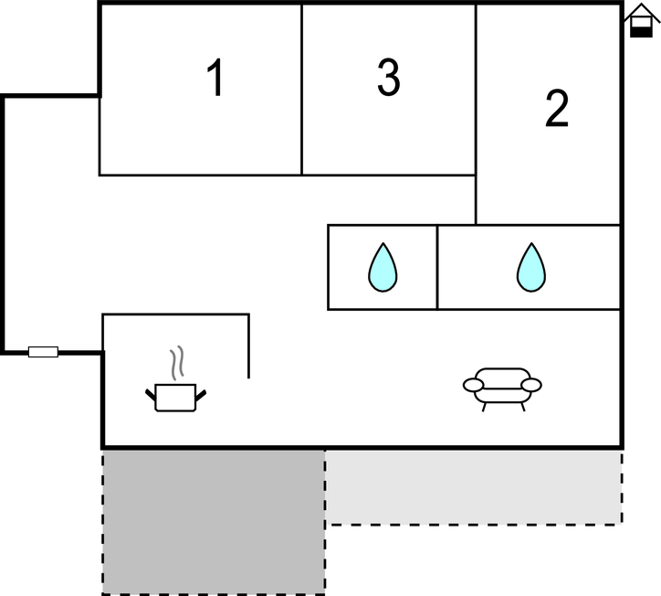 Ferienhaus - Trogir-Kastel Stafilic , Kroatien - CDF219 