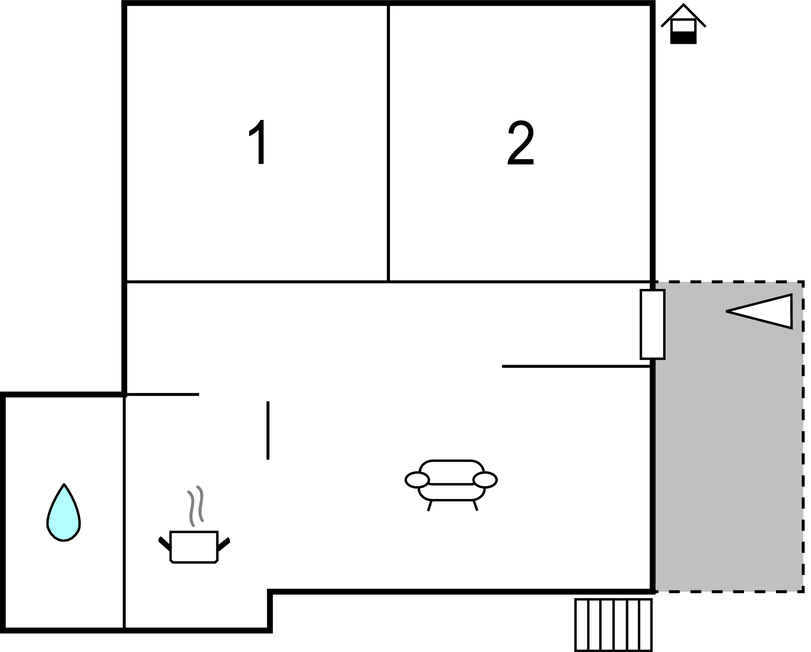 Ferieleilighet - Omis-Jesenice , Kroatia - CDF287