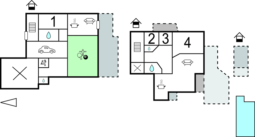 Ferienhaus - Trogir-Primorski Dolac , Kroatien - CDF333 