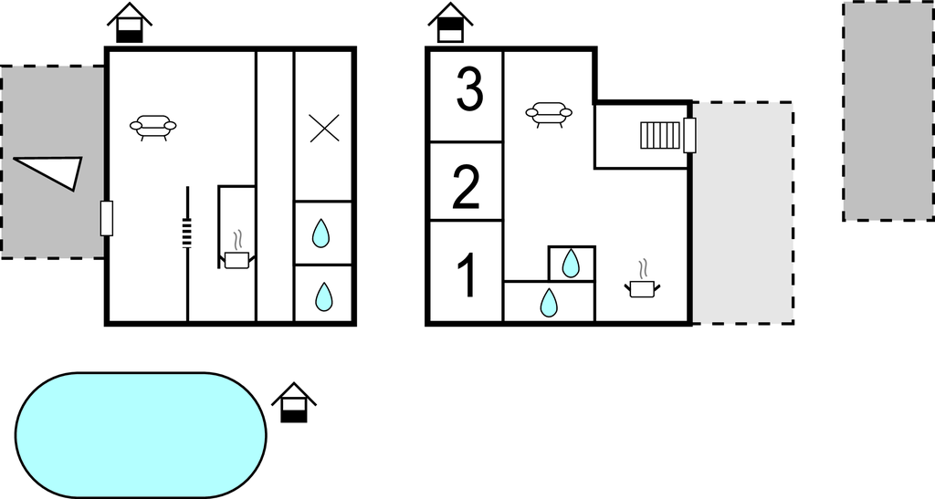 Ferienhaus - Trogir-Lecevica , Kroatien - CDF391 