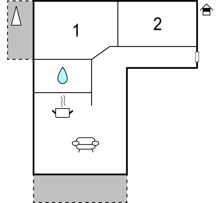 Lejlighed - Makarska , Kroatien - CDF415 