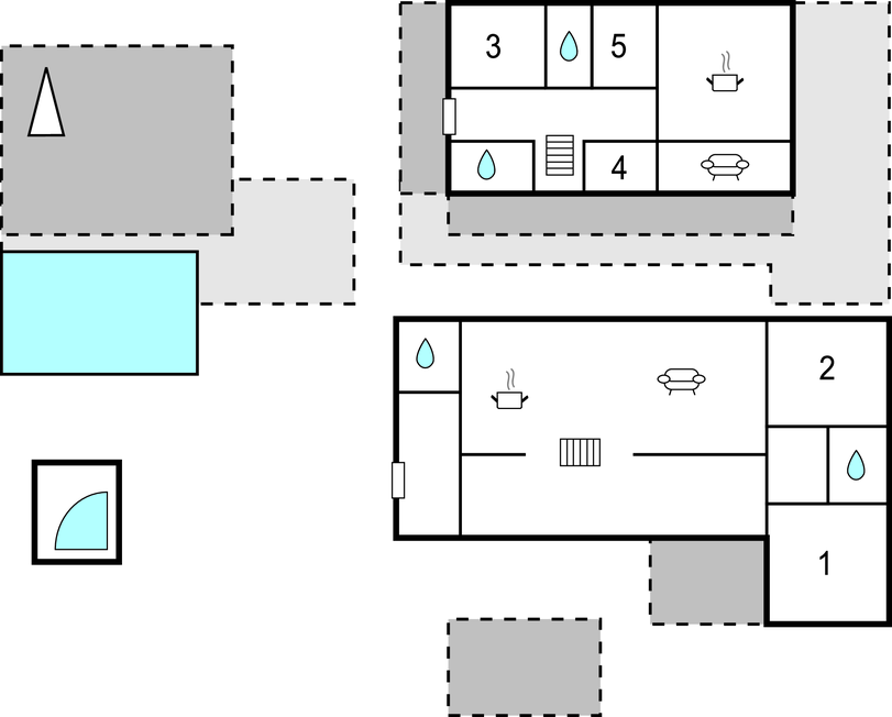 Feriehuse - Makarska-Poljica Imotska , Kroatien - CDF440 