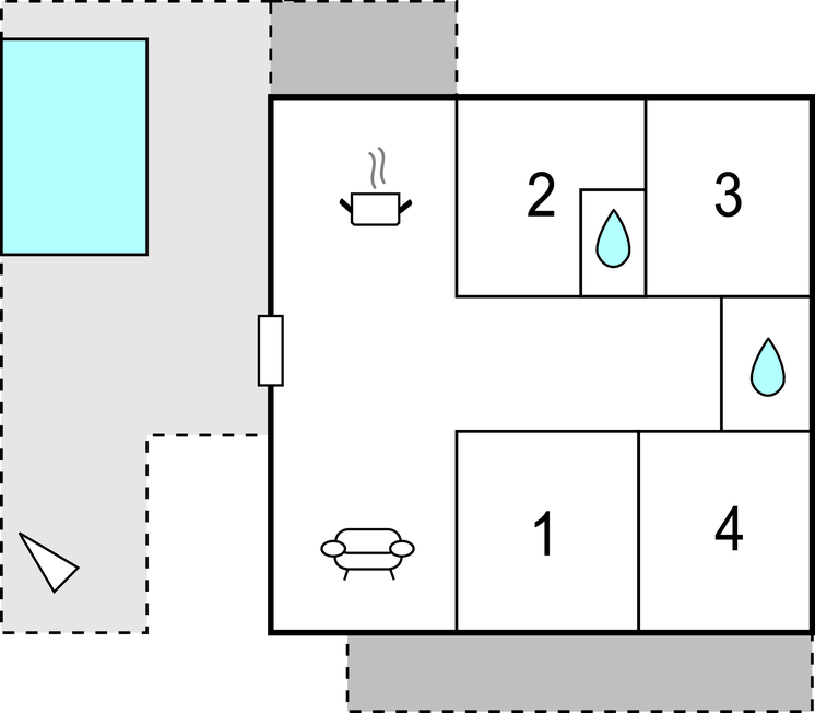 Lejlighed - Split-Srinjine , Kroatien - CDF458 