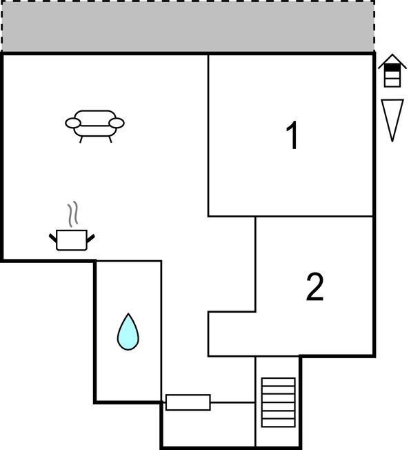 Lejlighed - Omis , Kroatien - CDF506 