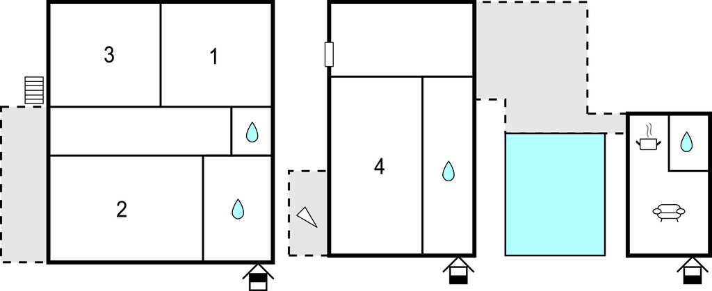Ferienhaus - Ciovo-Zedno , Kroatien - CDF583 