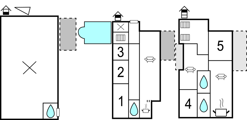 Feriehuse - Trogir-Kastel Novi , Kroatien - CDF586 