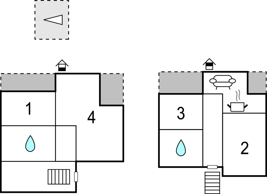 Ferienhaus - Trogir-Kastel Stari , Kroatien - CDF620 