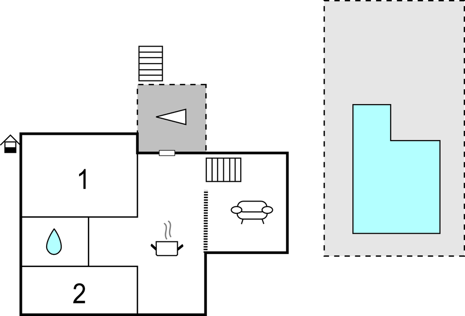 Ferienhaus - Trogir-Plano , Kroatien - CDF921 