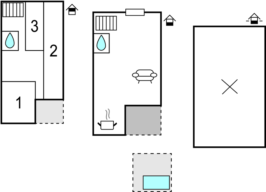 Semesterhus - Split-Blaca , Kroatien - CDF250 