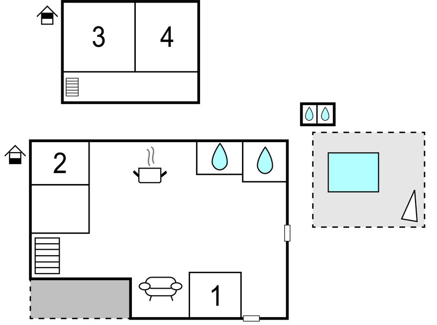 Feriehuse - Split-Kotlenice , Kroatien - CDF254 