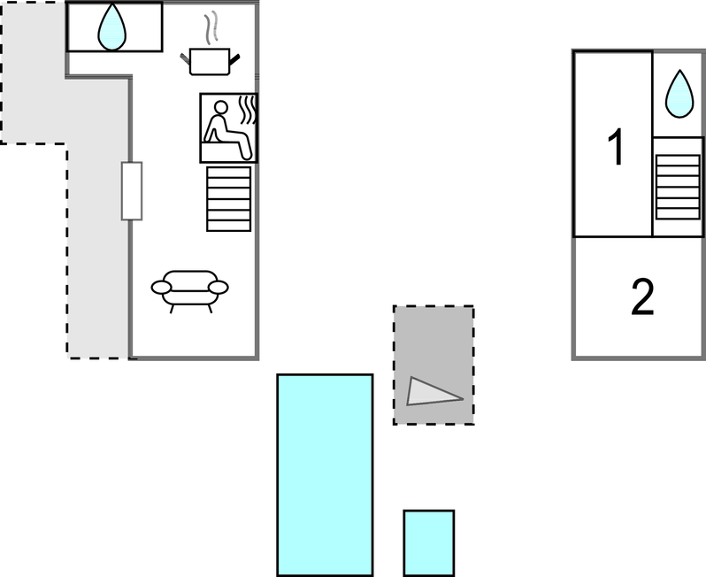 Feriehus - Makarska-Podgora , Kroatia - CDF995 