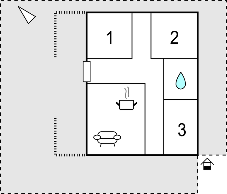Location de vacances - Hvar-Sucuraj , Croatie - CDH220 