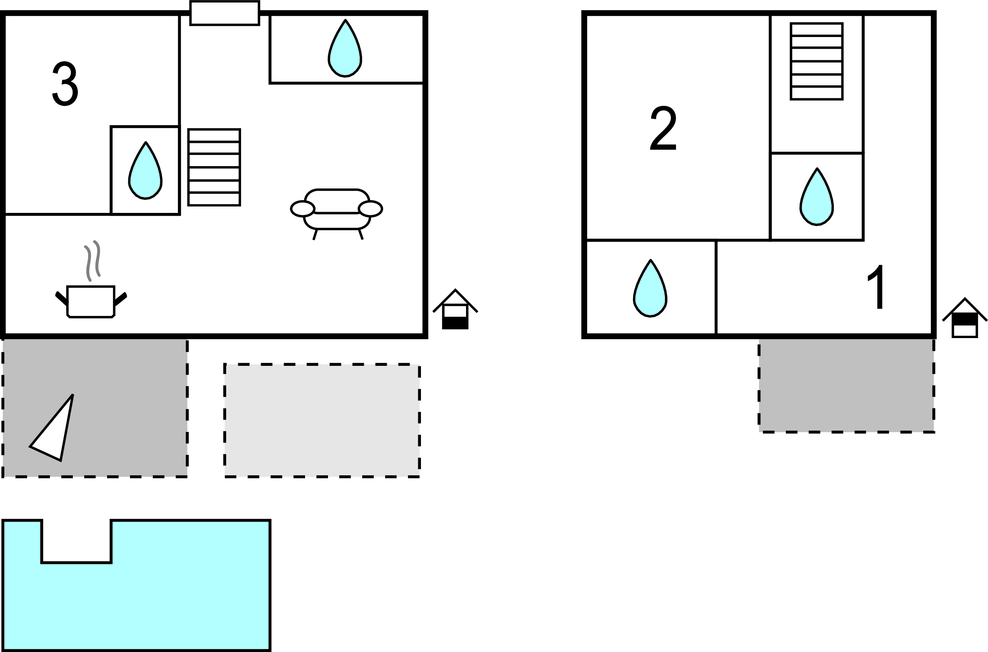 Feriehuse - Hvar-Zavala , Kroatien - CDH170 