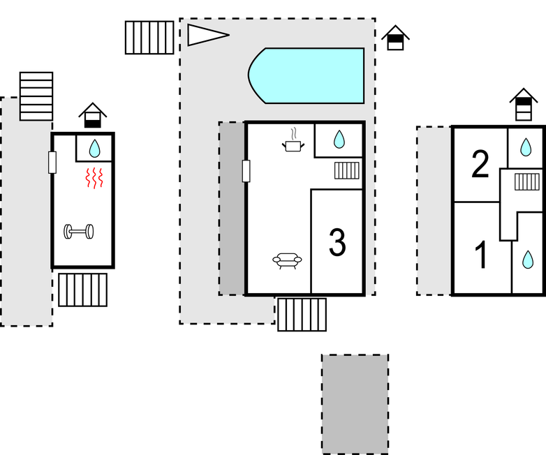 Ferienhaus - Hvar-Gromin Dolac , Kroatien - CDH465 