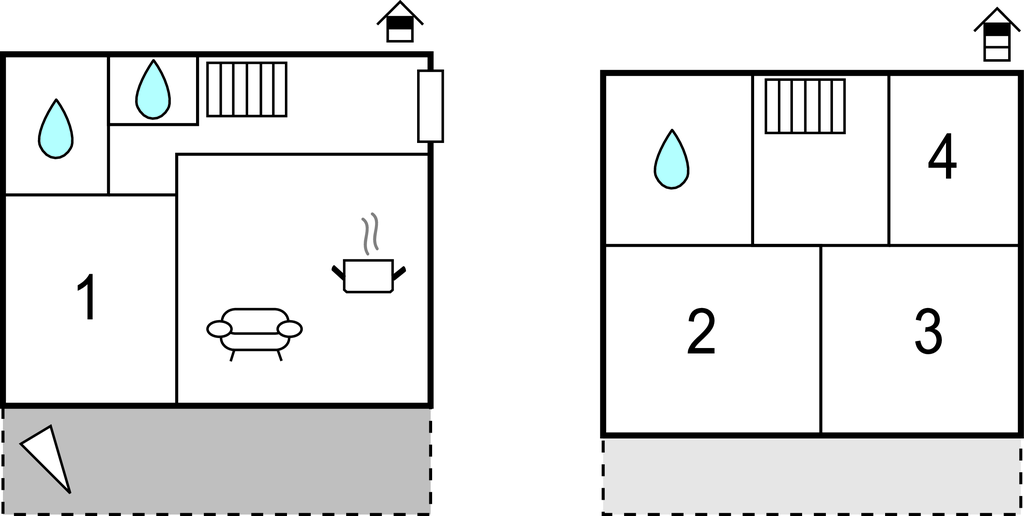Ferienwohnung - Hvar-Vrboska , Kroatien - CDH596 