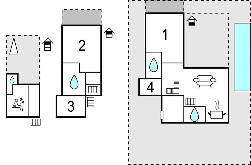 Feriehuse - Mudri Dolac , Kroatien - CDH250 