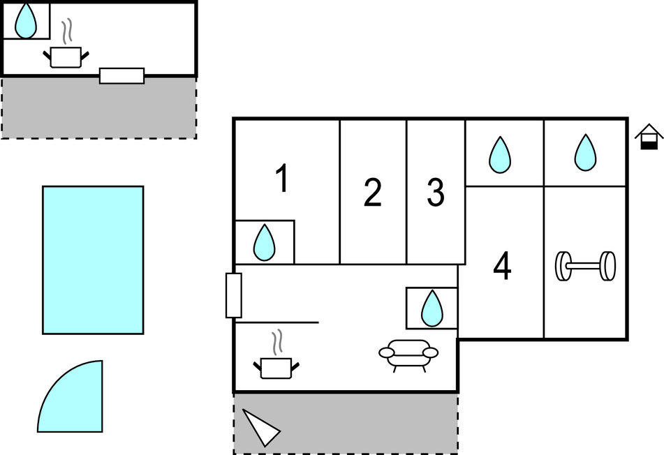Ferienhaus - Biograd , Kroatien - CDI038 