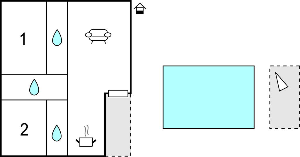 Ferienhaus - Zadar - Bibinje , Kroatien - CDI052 
