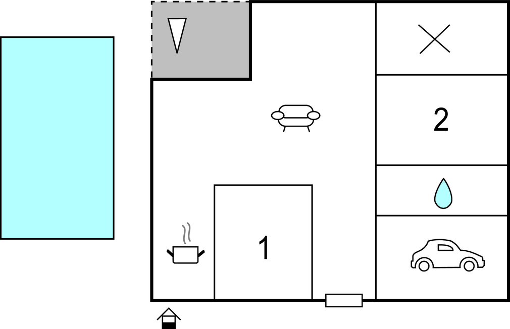 Ferienhaus - Zadar - Bibinje , Kroatien - CDI114 