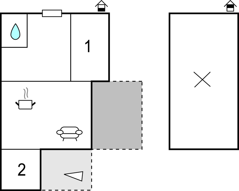 Ferienhaus - Zadar-Maslenica , Kroatien - CDI195 