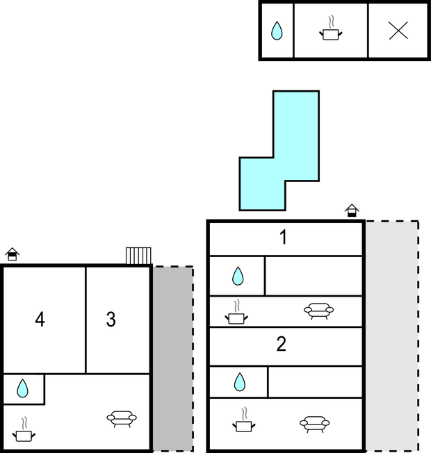 Ferienhaus - Biograd-Sveti Filip i Jakov , Kroatien - CDI297 