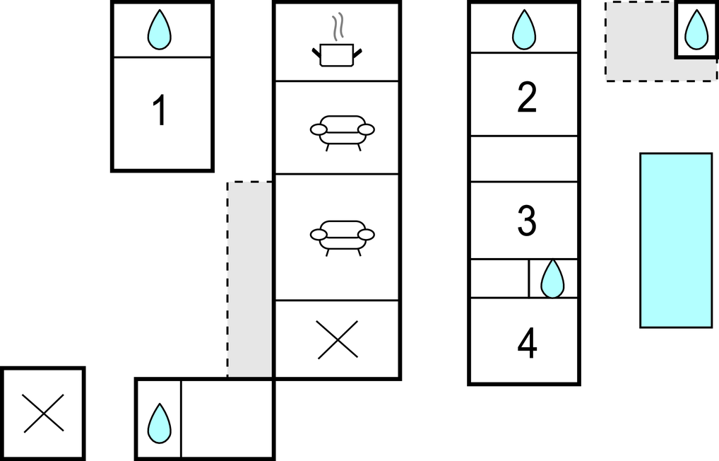 Ferienhaus - Biograd - Donje Ceranje , Kroatien - CDI396 
