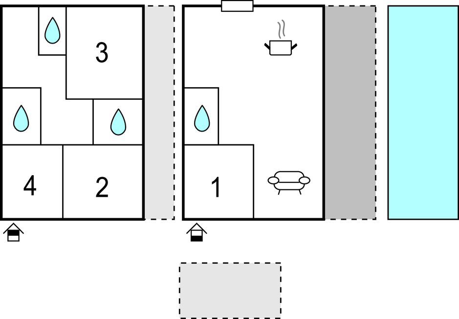 Ferienhaus - Biograd - Donje Rastane , Kroatien - CDI048 