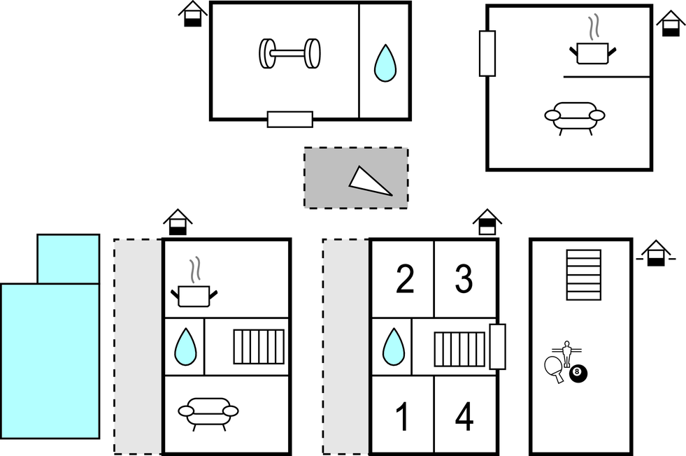 Ferienhaus - Zadar - Perusic Donji , Kroatien - CDI050 